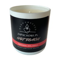 Duża Świeczka sojowa zapachowa – Hot Peach (260ml)