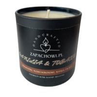 Duża Świeczka sojowa zapachowa - Vanilla & Tobacco (260ml)